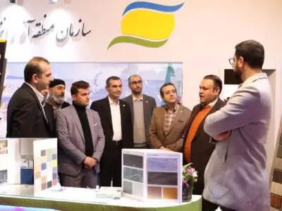 از حضور رئیس‌جمهور تا مدیرعامل میر بیزینس بانك در غرفه منطقه آزاد انزلی
