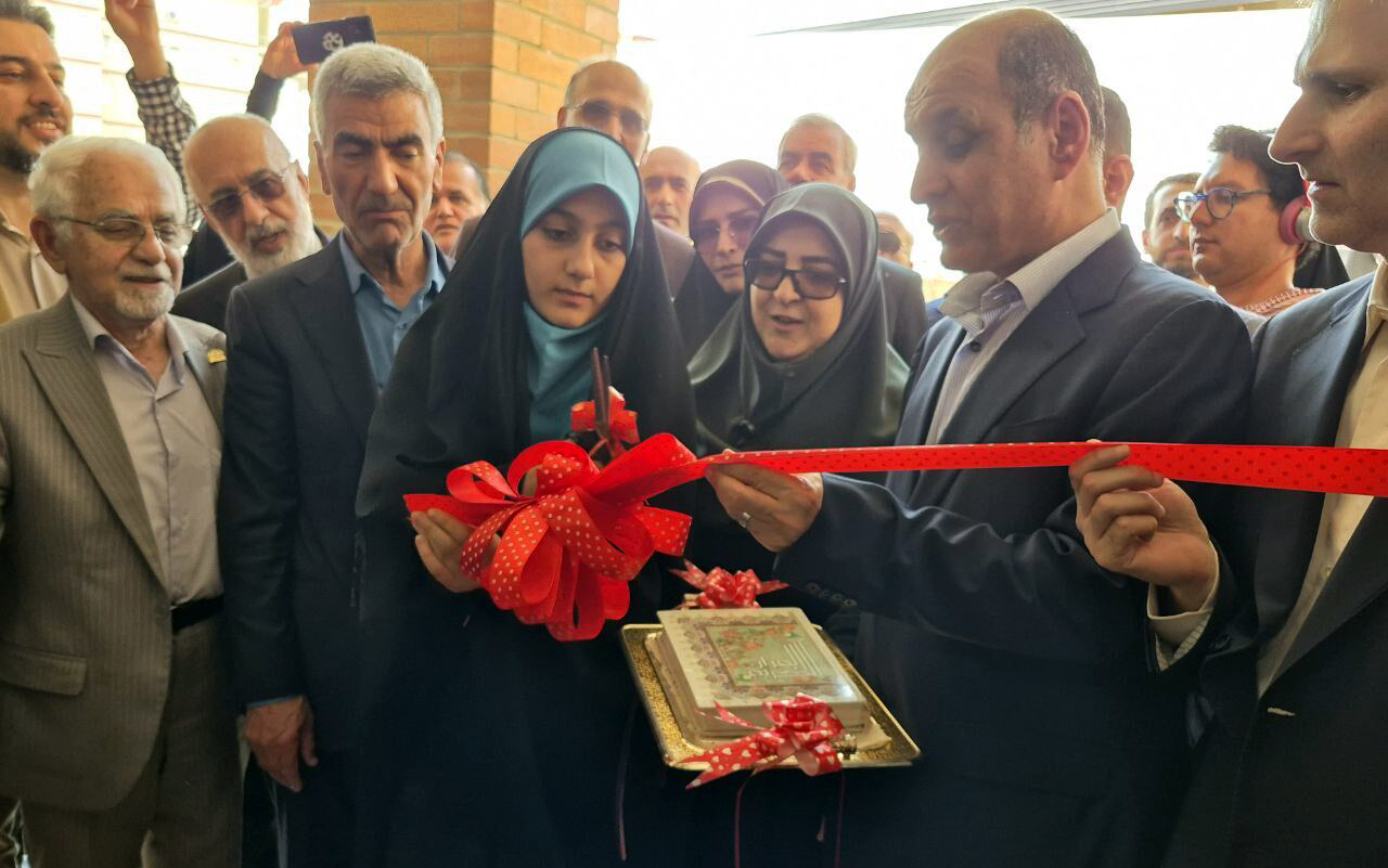 افتتاح یک مدرسه خیر ساز در مسکن مهر رشت