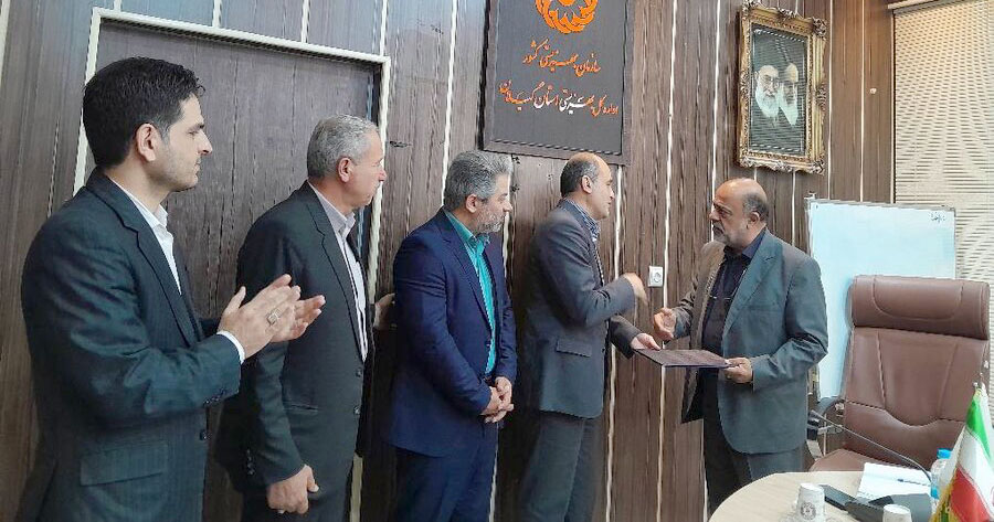 آئین تکریم و معارفه معاون سلامت اجتماعی ومعاون مشارکتهای مردمی ،توسعه ظرفیت های اجتماعی و فرهنگی بهزیستی گیلان