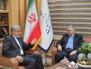 مدیر عامل شرکت گاز گیلان در دیدار با فرماندار رشت