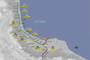 تحویل رسمی۲۰ کیلومتر از مسیر راه‌ آهن رشت – آستارا به روس‌ها
