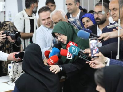 بازدید سخنگوی دولت از دو واحد تولیدی در منطقه آزاد انزلی