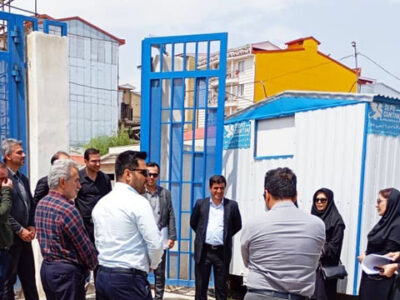 بازدید نمایندگان سازمان برنامه و بودجه کشور از پروژه‌های فاضلاب رشت، بندرانزلی و آستارا