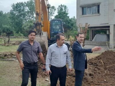 آغاز عملیات ساخت بزرگ‌ترین درمانگاه تخصصی تأمین اجتماعی گیلان در رشت