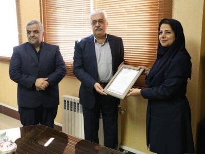 تجلیل مدیران شرکت‌های نفت و گاز گیلان از خدمات دکتر لاله محمودی