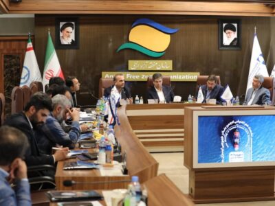 نشست تخصصی انجمن بنادر خصوصی ایران در بندر کاسپین با محوریت توسعه همکاری‌های لجستیکی