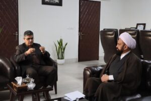 بررسی راهکارهای تأمین مسکن طلاب در دیدار مدیر مرکز خدمات حوزه علمیه با بنیاد مسکن گیلان