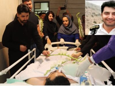خانواده شهید مهرپور اعضای بدن او را اهدا کردند