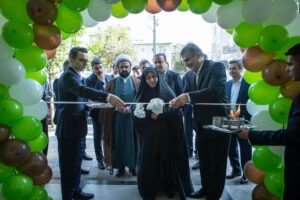 افتتاح ساختمان جدید شعبه معلم بانک قرض‌الحسنه مهر ایران در رشت