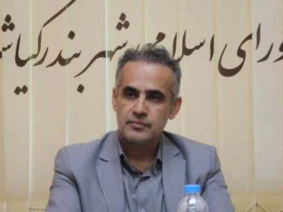 «حاتم پورباقری» برای پنجمین سال پیاپی رئیس شورای شهر بندرکیاشهر شد