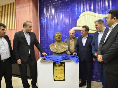 رونمایی از سردیس شهید موسی نامجوی در منطقه آزاد انزلی