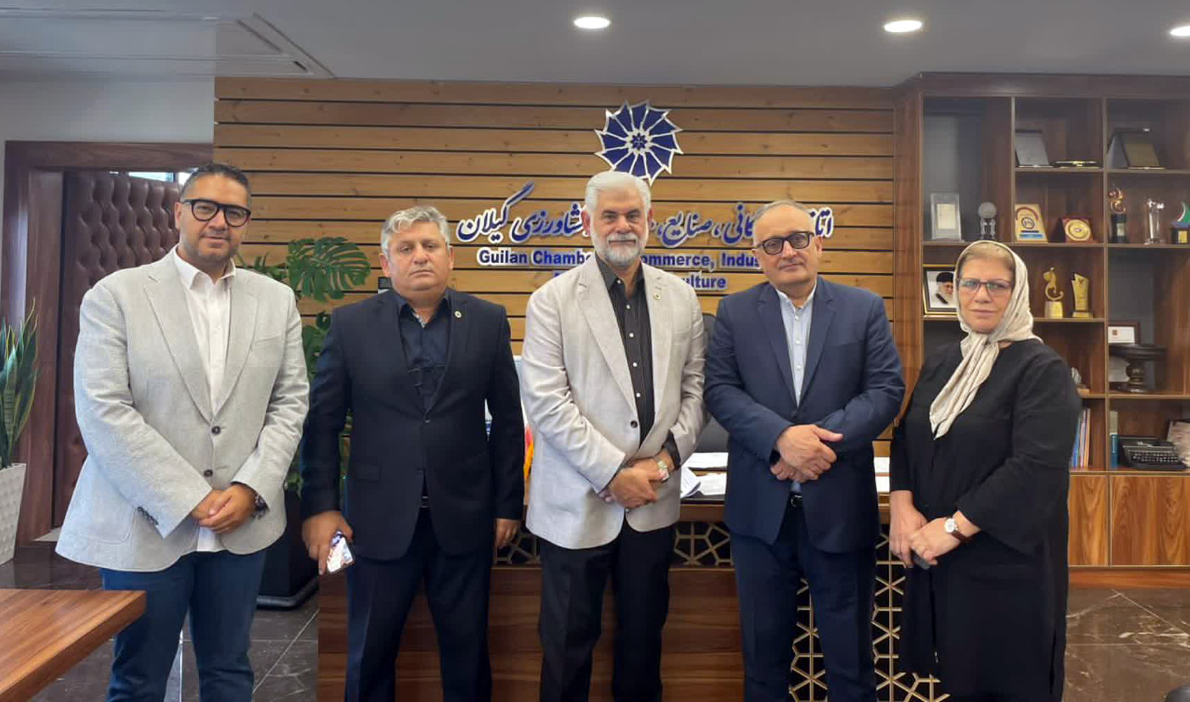 تغییر در هیات رئیسه اتاق بازرگانی گیلان / قاسم رضاییان نایب‌رئیس اول شد
