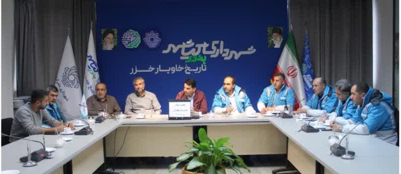 فدایی در جلسه ستاد بحران شهرداری بندرکیاشهر