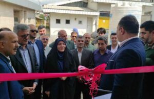 تصفیه‌خانه فاضلاب بیمارستان غدیر سیاهکل افتتاح شد