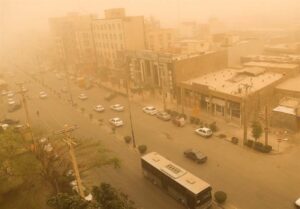 هجوم ریزگردها به بابل؛ نفس پایتخت بهارنارنج به شماره افتاد