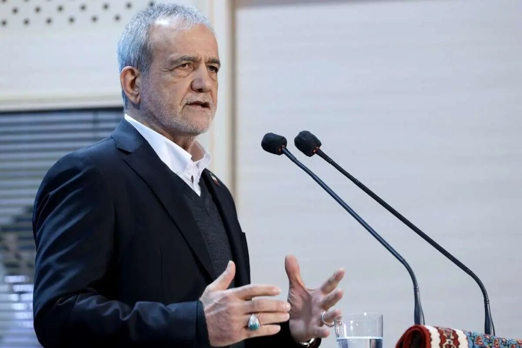 پزشکیان: اگر باران نبارد، از آذرماه آب تهران جیره‌بندی می‌شود؛ در صورت تداوم خشکسالی باید تهران را خالی کنیم