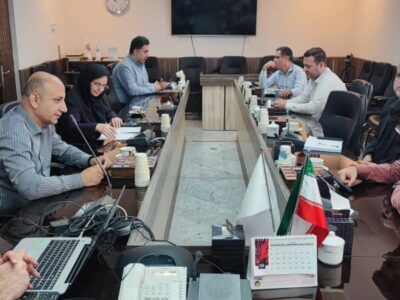 نشست کارگروه پدافند غیرعامل پارک علم و فناوری گیلان