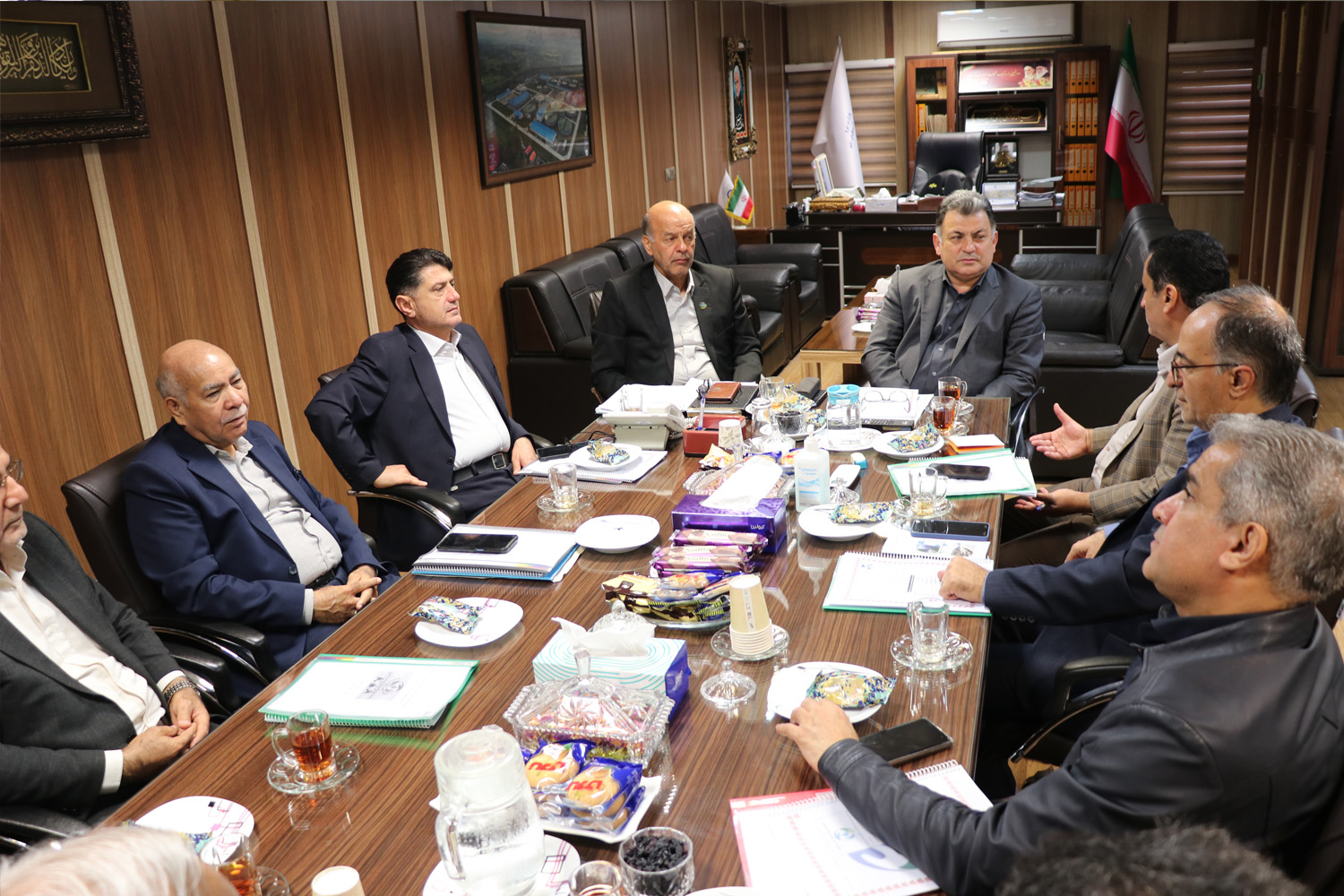 برگزاری جلسه دبیرخانه همایش‌های مجمع خیرین آبرسان آب شرب کشور در گیلان