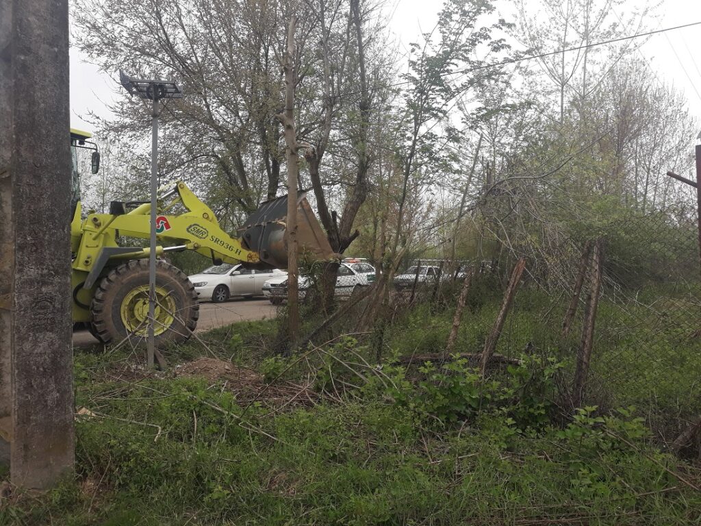 رفع تصرف ۳ هکتار از زهکش محسن‌آباد کیاشهر / ارزش اراضی آزادشده ۱۵ میلیارد تومان