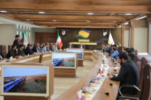 نشست مدیرعامل سازمان منطقه آزاد انزلی با سرمایه‌گذاران خارجی