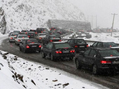 هشدار نارنجی سازمان هواشناسی؛ یخبندان و لغزندگی جاده‌ها در ۲۷ استان