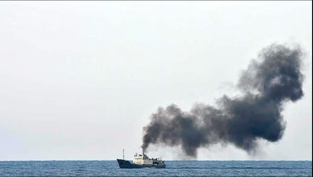 ادعای اوکراین: دو کشتی روسی حامل سلاح ایران در دریای خزر هدف حمله ما قرار گرفتند