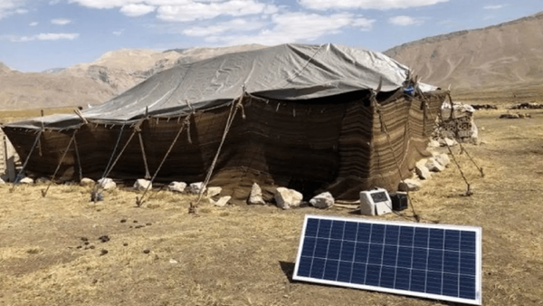 برق پایدار به سیاه‌چادرهای عشایر گیلان رسید