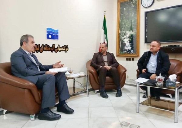 تسریع پروژه سد لاستیکی خانه‌های آسیاب محور گفت‌وگوی نماینده آستارا با مدیرعامل آب گیلان