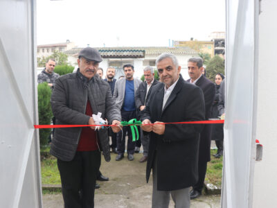 مرکز رشد فناوری و هوش مصنوعی شرکت گاز گیلان همزمان با روز پژوهش افتتاح شد