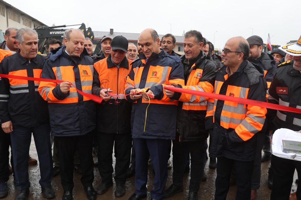 نفس تازه در جاده‌های گیلان؛ ناوگان راهداری نونوار شد