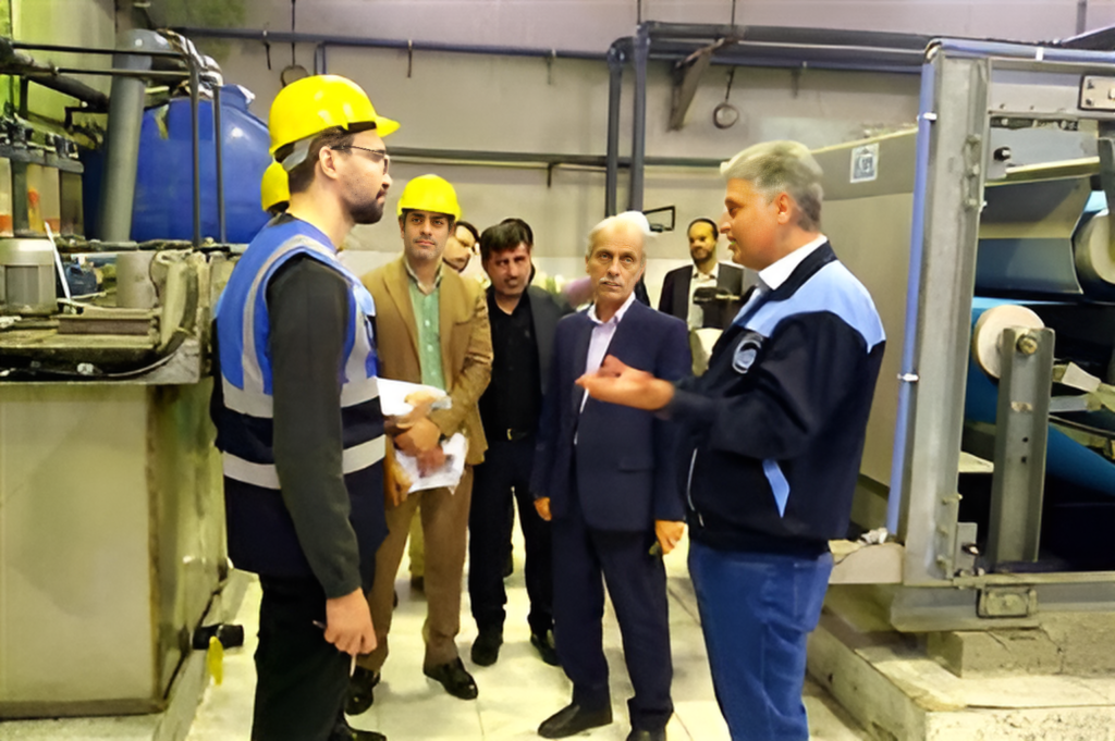 بازدید تیم بازرسی آبفای کشور از تصفیه‌خانه‌های رشت و لاهیجان؛ از اورهال تا تولید کیک لجن