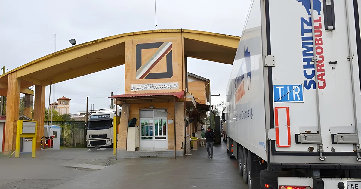 پس از هفته‌ها انتظار؛ تردد کامیون‌های صادراتی از مرز آستارا عادی شد