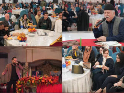 نخستین جشن شب یلدای«فولاد آتیه‌ساز گیلان» برگزار شد