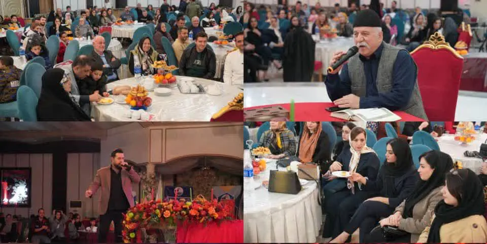 نخستین جشن شب یلدای«فولاد آتیه‌ساز گیلان» برگزار شد