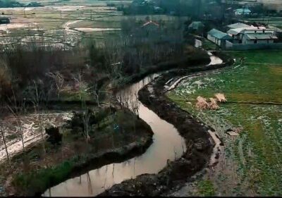 لایروبی نهر خاکی چکرجوب در رشت؛ تقویت آبرسانی به ۱۱ هزار هکتار شالیزار