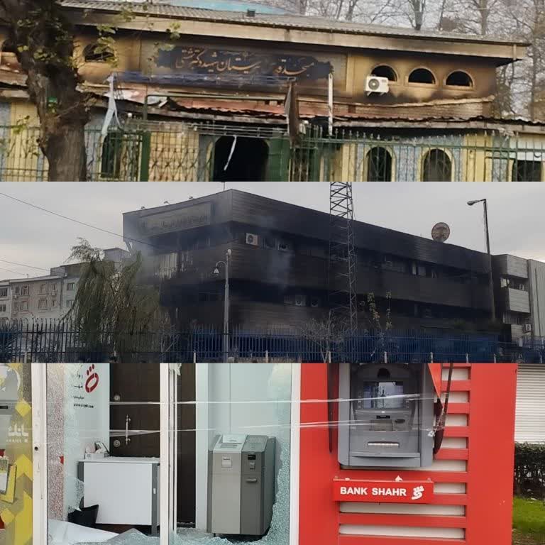 دستگیری عاملان حریق عمدی مسجد قدس و مراکز خدماتی رشت