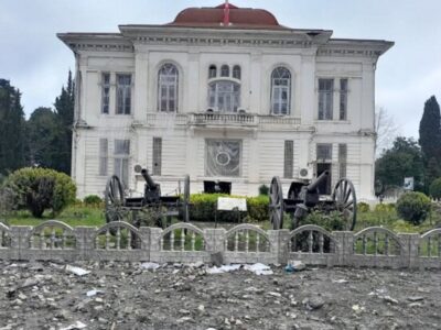 تخریب۴۰ درصد کاخ موزه نظامی انزلی در تجاوز دشمن