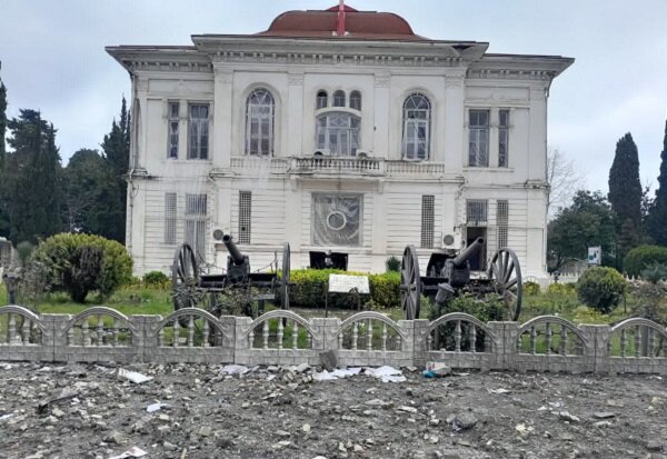 تخریب۴۰ درصد کاخ موزه نظامی انزلی در تجاوز دشمن