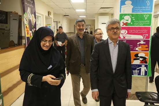 بازدید رئیس دانشگاه علوم پزشکی گیلان از بیمارستان‌ها و مراکز درمانی غرب و مرکز استان