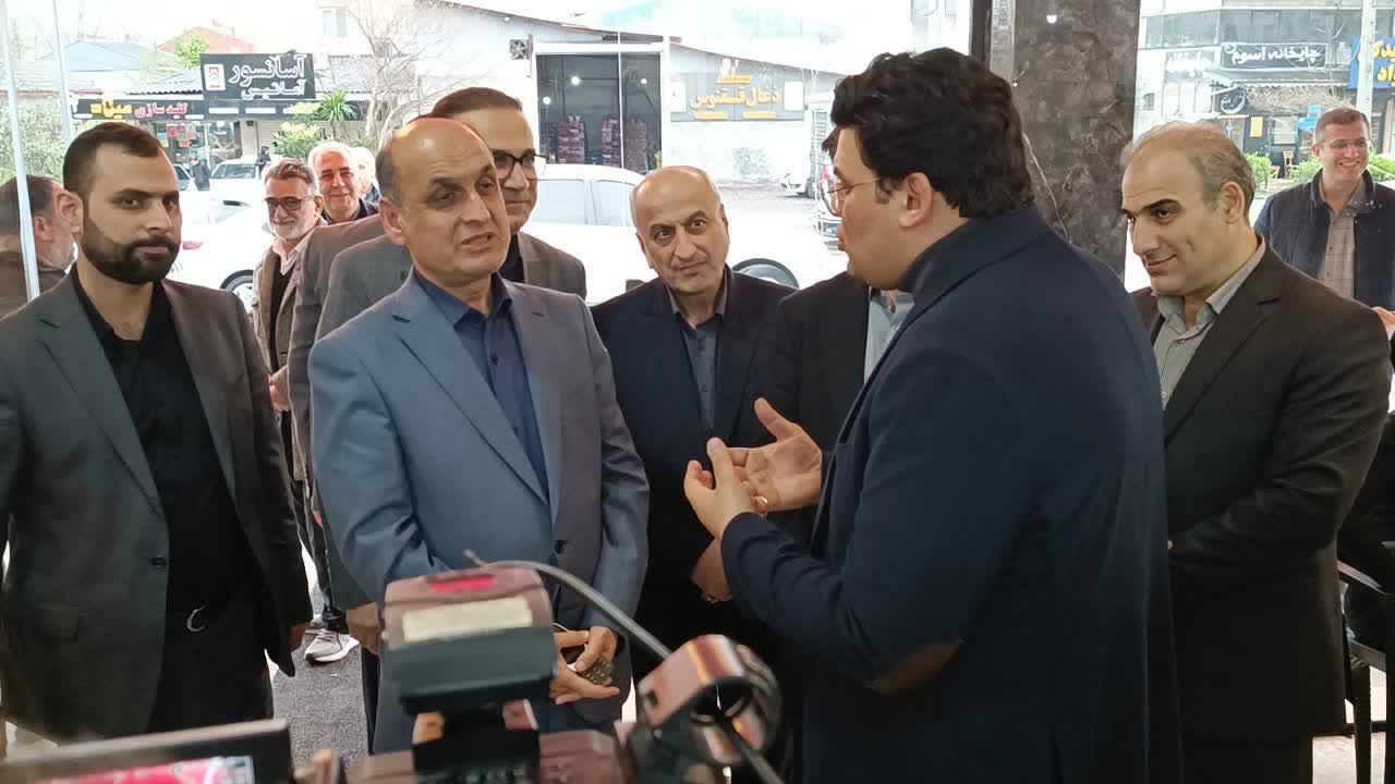 افتتاح مجتمع چندمنظوره تولید نان در رشت