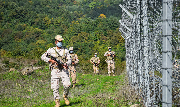 رصد شبانه‌روزی مرزهای شهرستان آستارا/ عبور اتباع خارجی ادامه دارد