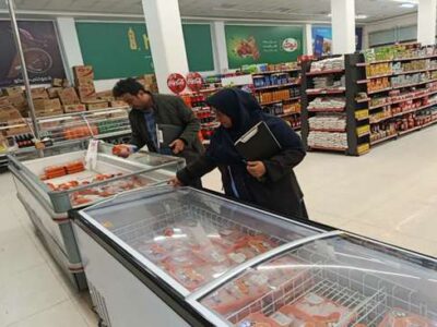 معدوم شدن 54 کیلوگرم فرآورده دامی غیرقابل‌ مصرف در رضوانشهر