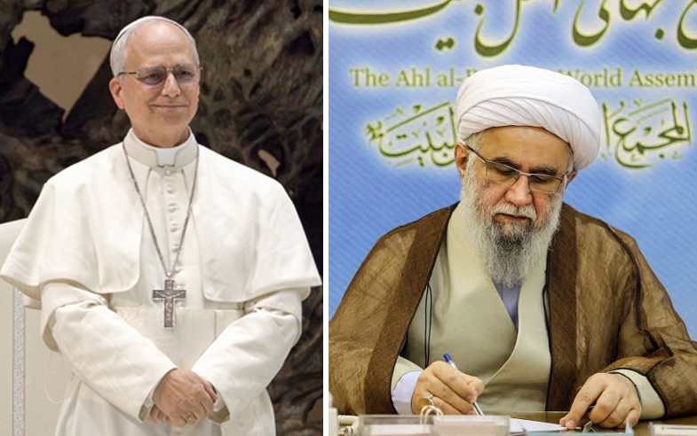 نامه آیت‌الله رمضانی به پاپ لئون چهاردهم؛ توهین ترامپ تهدیدی برای صلح جهانی است