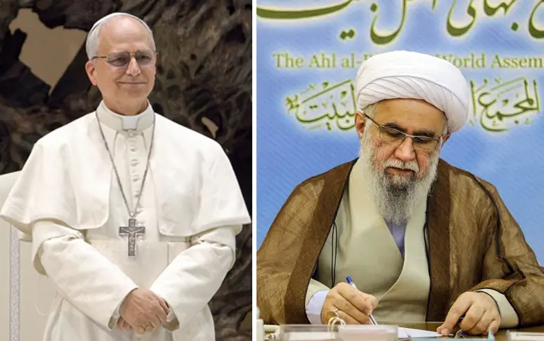 نامه آیت‌الله رمضانی به پاپ لئون چهاردهم؛ توهین ترامپ تهدیدی برای صلح جهانی است
