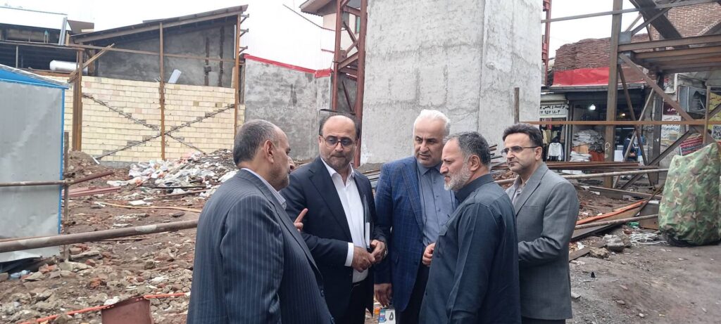 تأکید بازرس کل گیلان بر تسریع بازسازی بازار رشت؛ کسبه نباید در صف مجوز بمانند