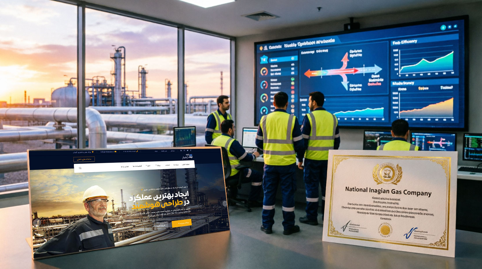 شرکت گیلانی «مهر کبودان دیلم» موفق به دریافت مجوز «کارور نوع ۲ گاز طبیعی» شد