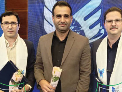 درخشش دانشگاه آزاد گیلان در جشنواره فرهیختگان با کسب دو عنوان برتر