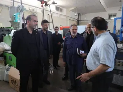 بازدید مدیرعامل منطقه آزاد انزلی و بازرس کل گیلان؛ تأکید بر تسریع در رفع موانع تولید