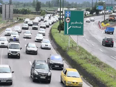 ثبت تردد بیش از ۱۱ میلیون خودرو در جاده‌های گیلان