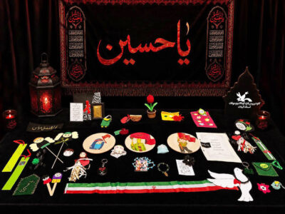 ۱۸۰۰ دست‌سازه حسینی کودکان گیلانی در مسیر پیاده‌روی اربعین توزیع می‌شود